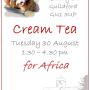 Cream Tea for Africa